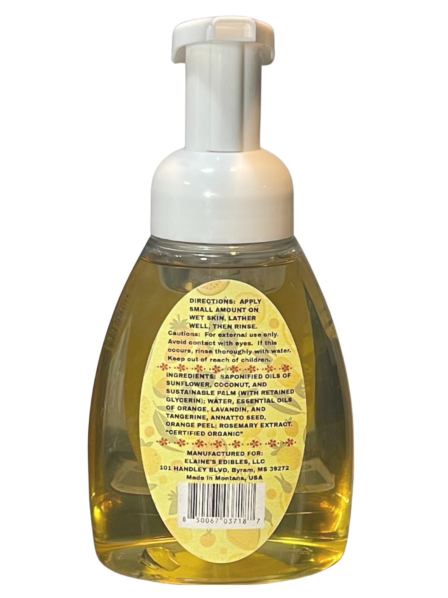 Citrus and Lavender Foaming Hand Soap