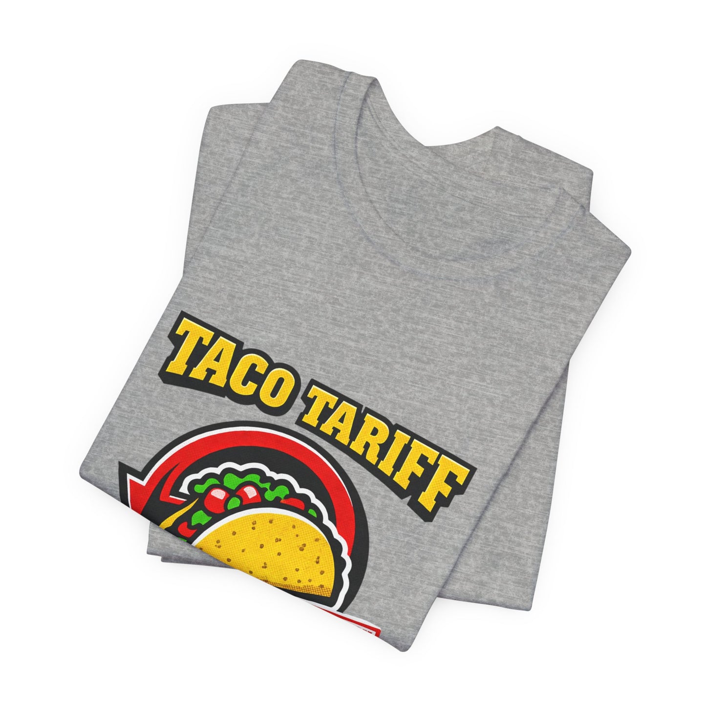 Taco Tariff U-Turn Tee | political taco meme, protest typography