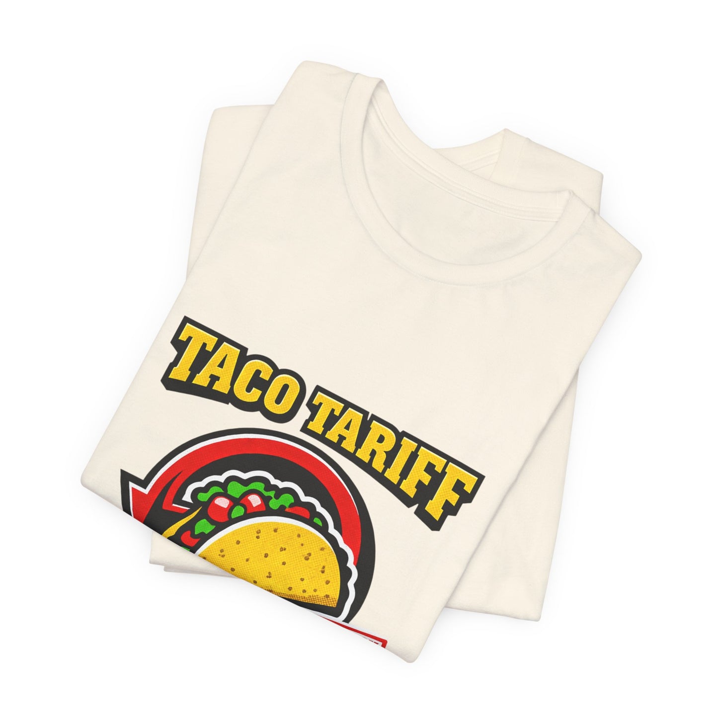 Taco Tariff U-Turn Tee | political taco meme, protest typography