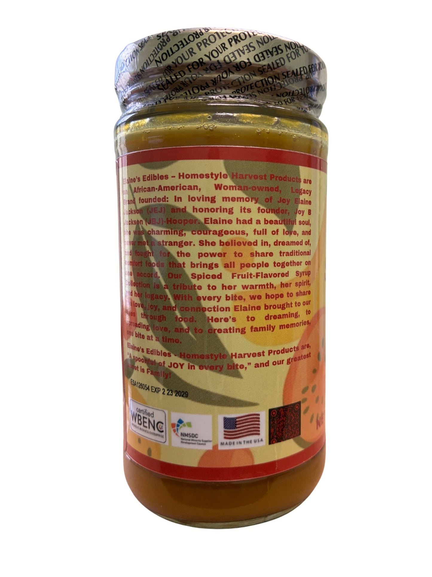 Spiced Apple Syrup – 78% Real Fruit for Pure Apple Flavor