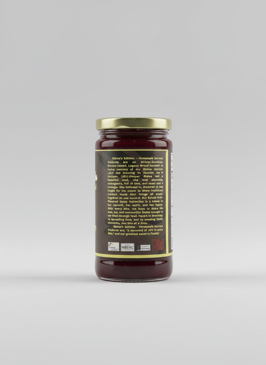 Spiced Seedless Blackberry Syrup