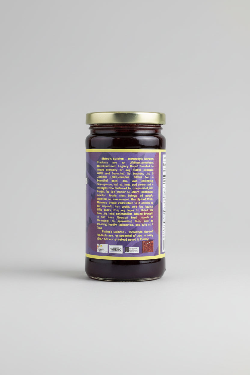 Spiced Blueberry Syrup