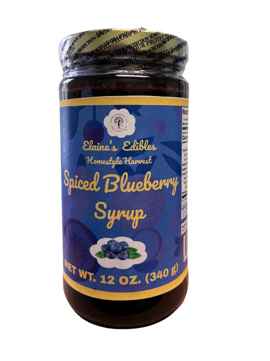 Spiced Blueberry Syrup