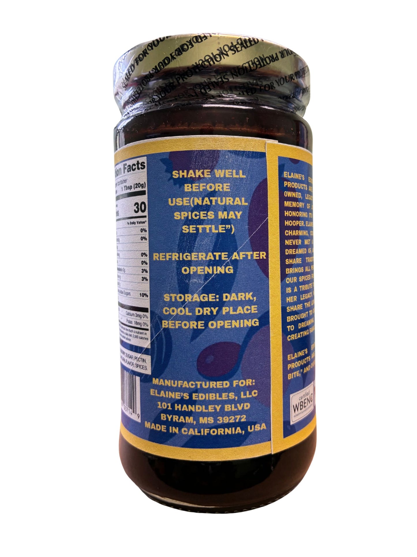 Spiced Blueberry Syrup