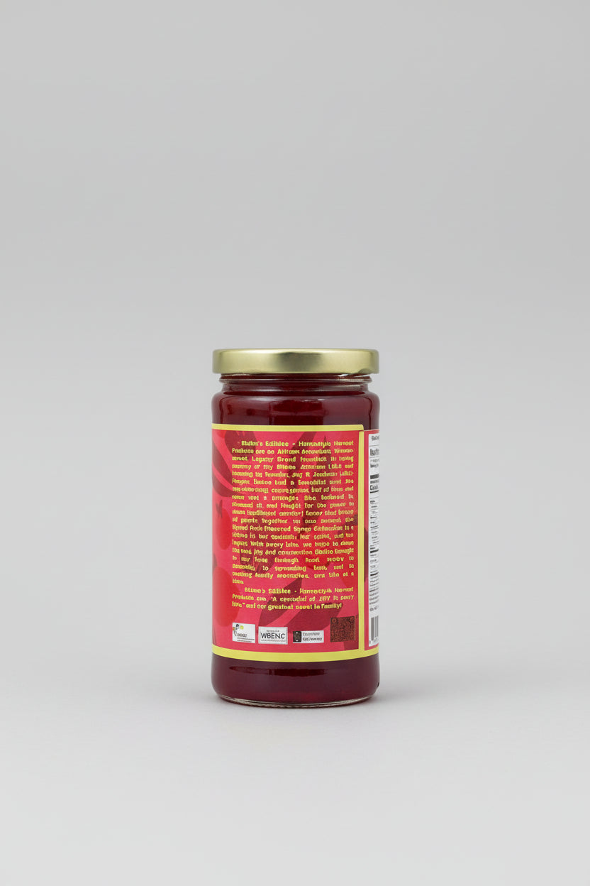 Spiced Seedless Raspberry Syrup