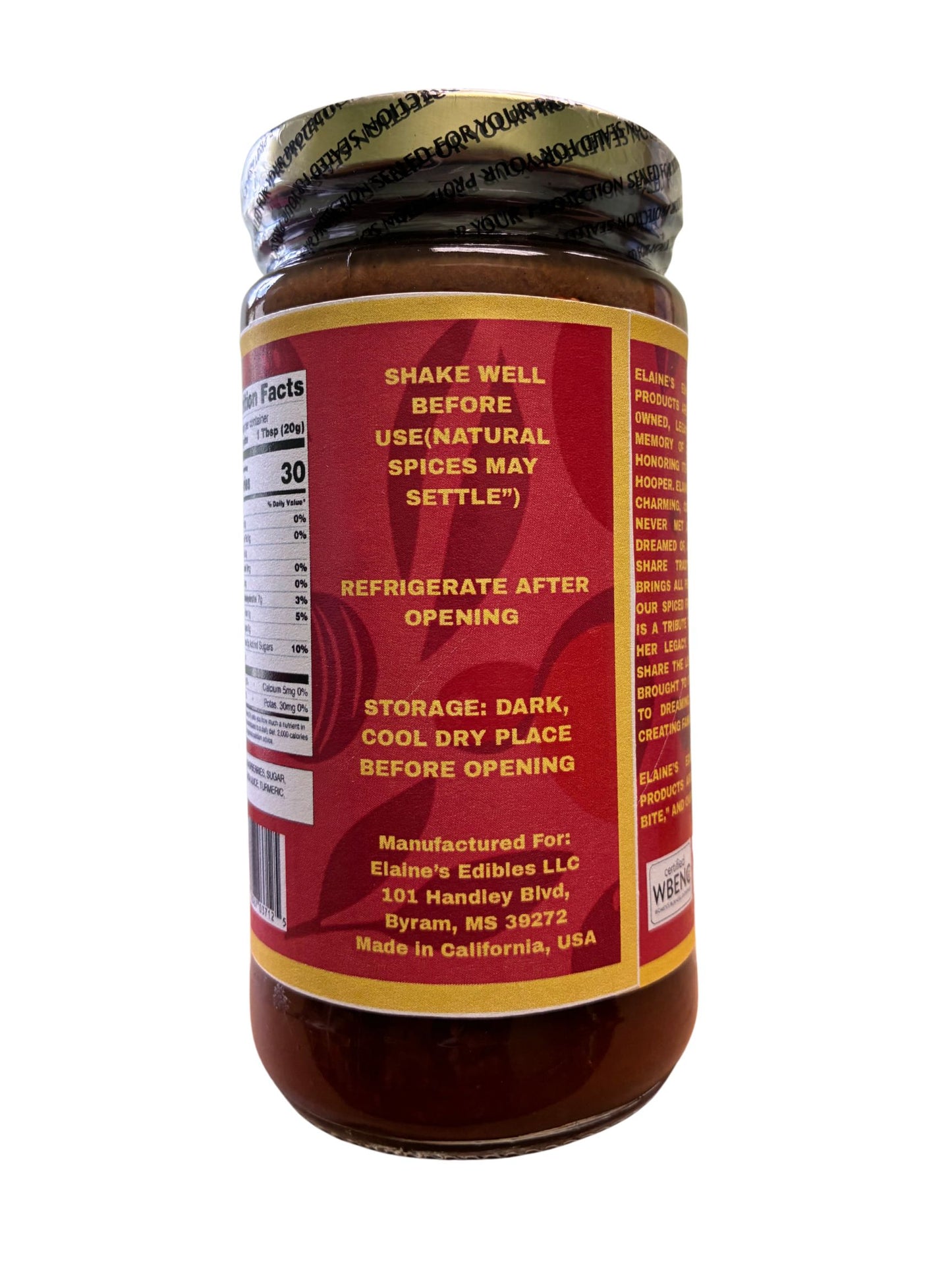 Spiced Seedless Raspberry Syrup