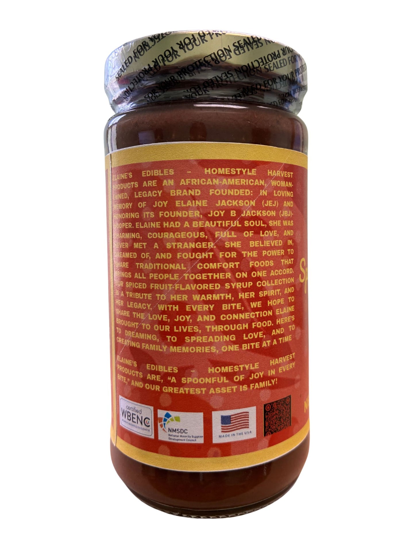 Spiced Strawberry Syrup