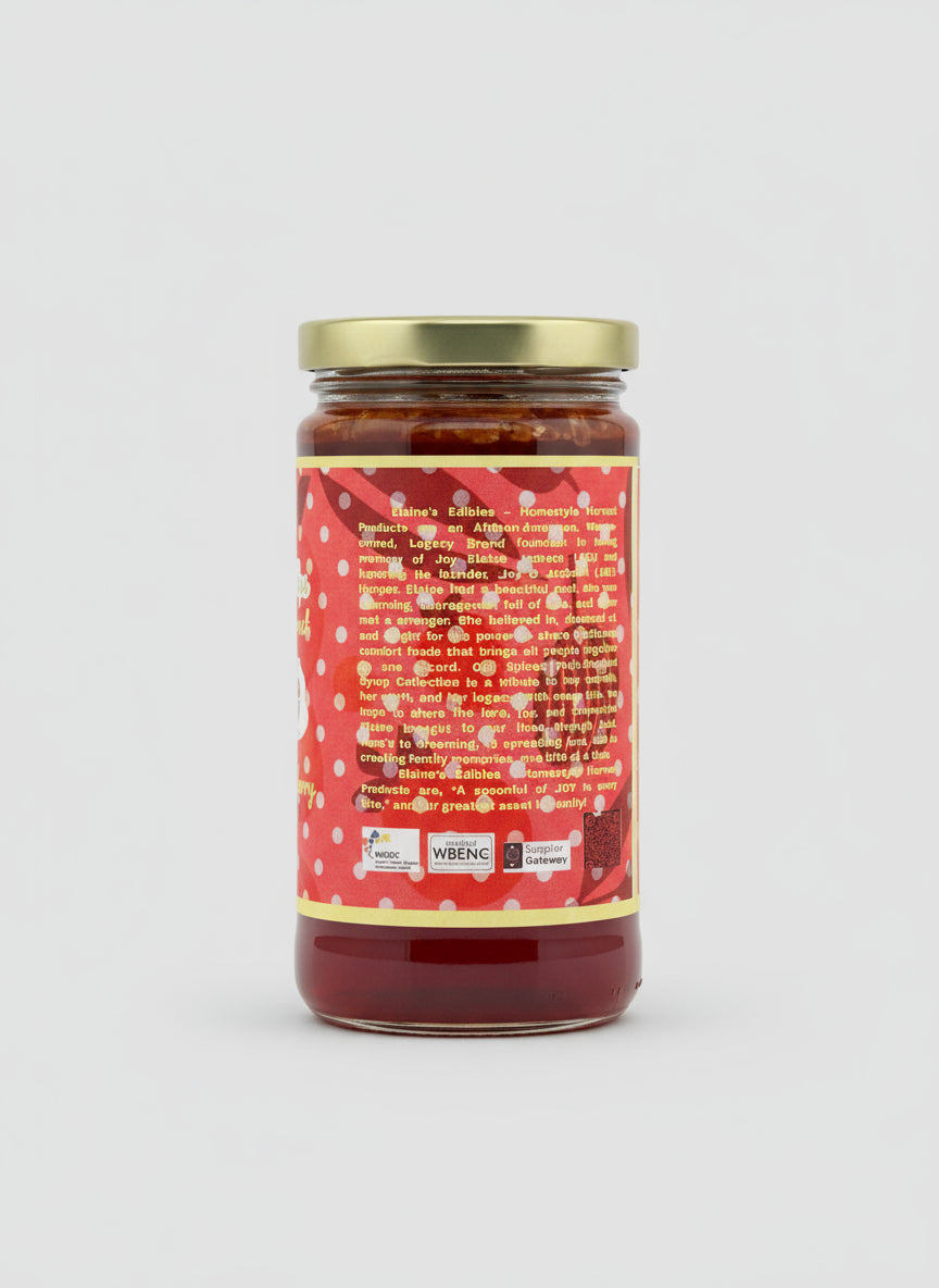 Spiced Strawberry Syrup