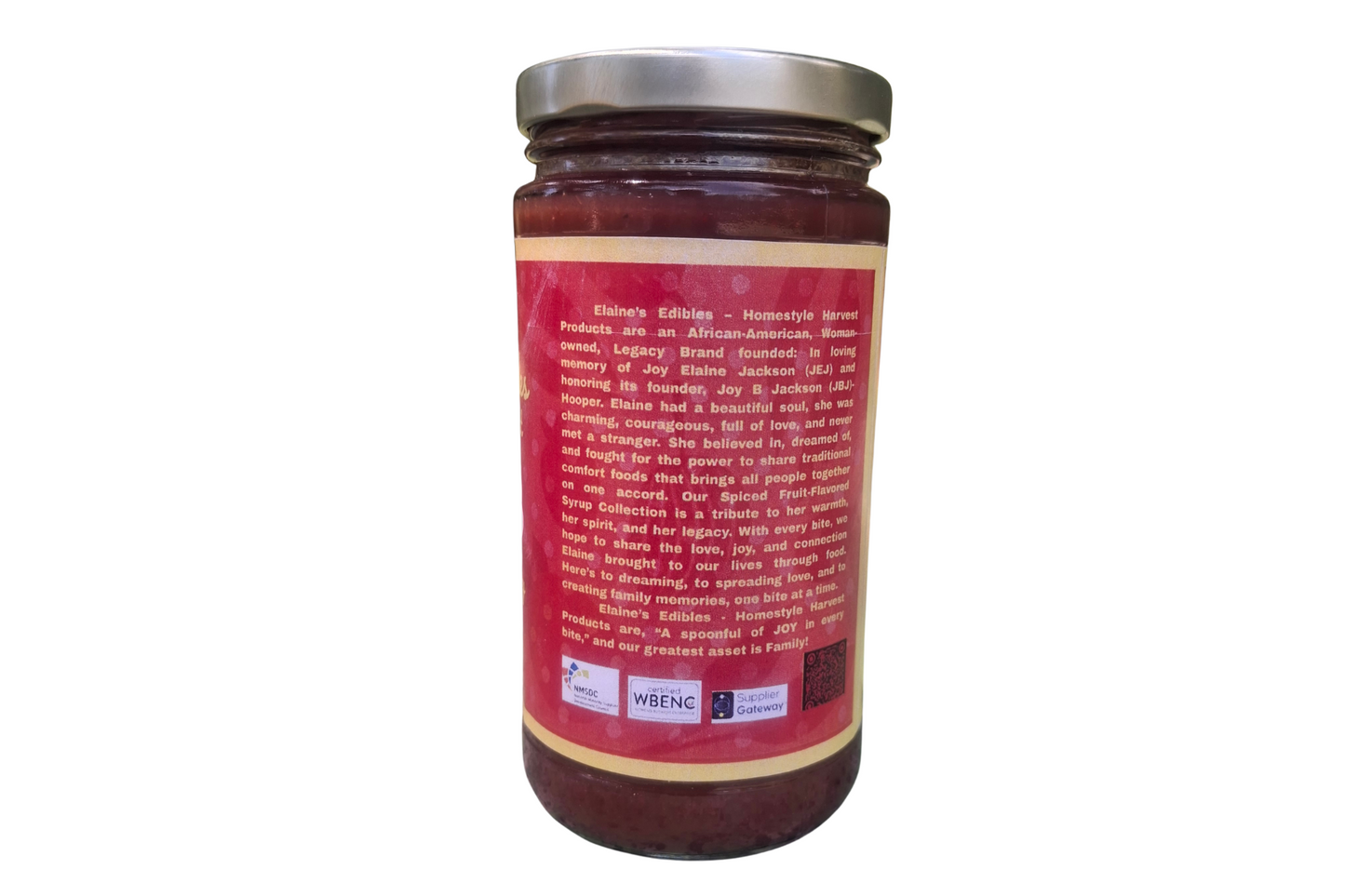 Spiced Strawberry Syrup