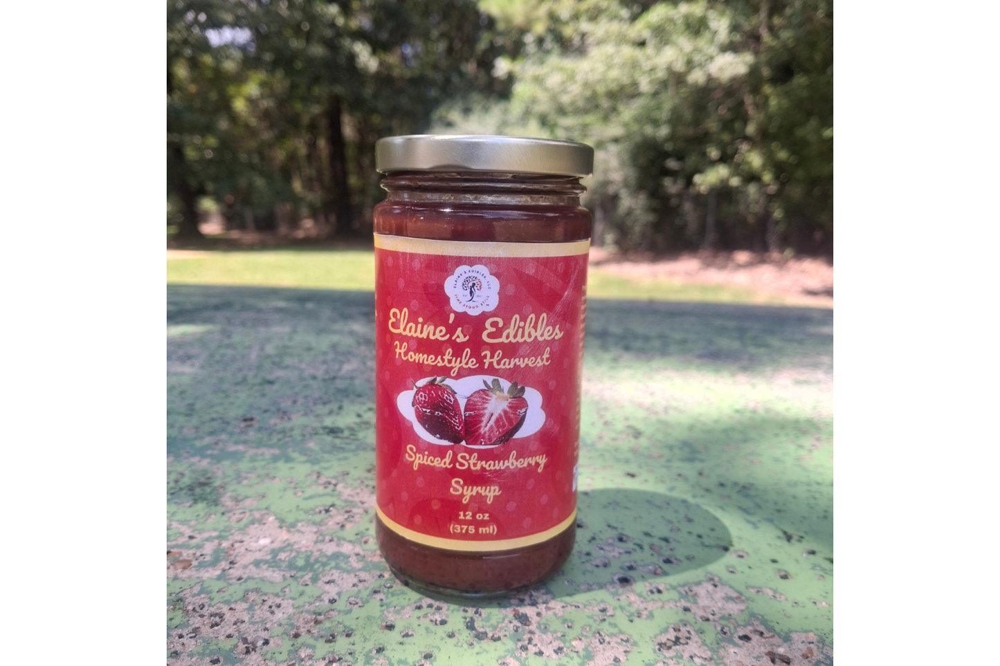 Spiced Strawberry Syrup