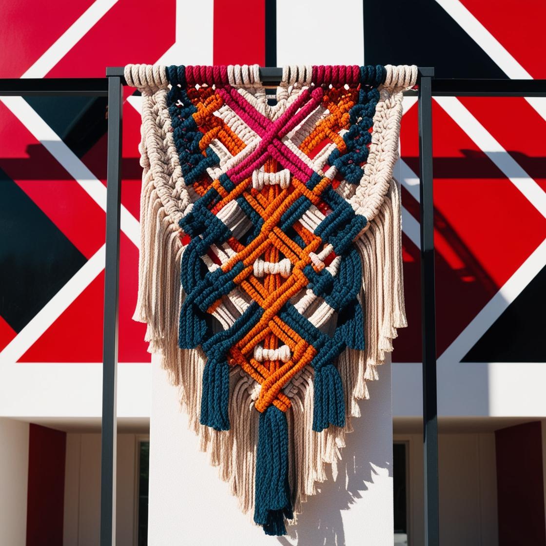 Macrame wall art