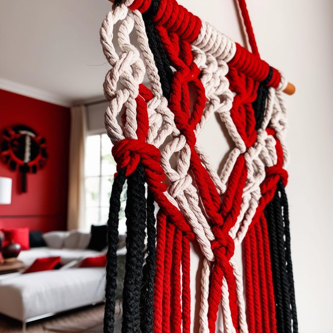 Macrame wall art